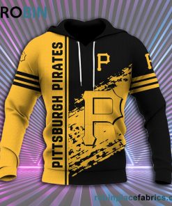 pittsburgh pirates all over print 3d hoodie quarter style mlb 16 rxulW