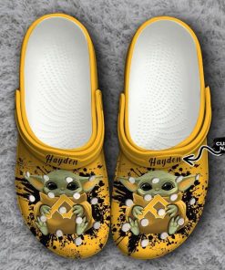 Pittsburgh Pirates Baby Yoda Crocs Clog Shoes