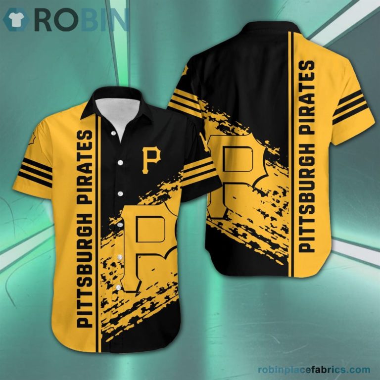 Pittsburgh Pirates – MLB Short Sleeve Button Down Hawaiian Shirt