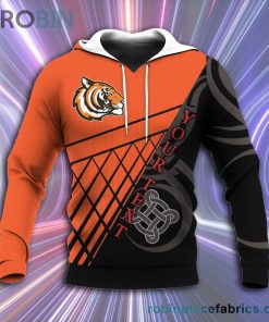 Princeton Tigers All Over Print 3D Hoodie Pattern Celtic – NCAA