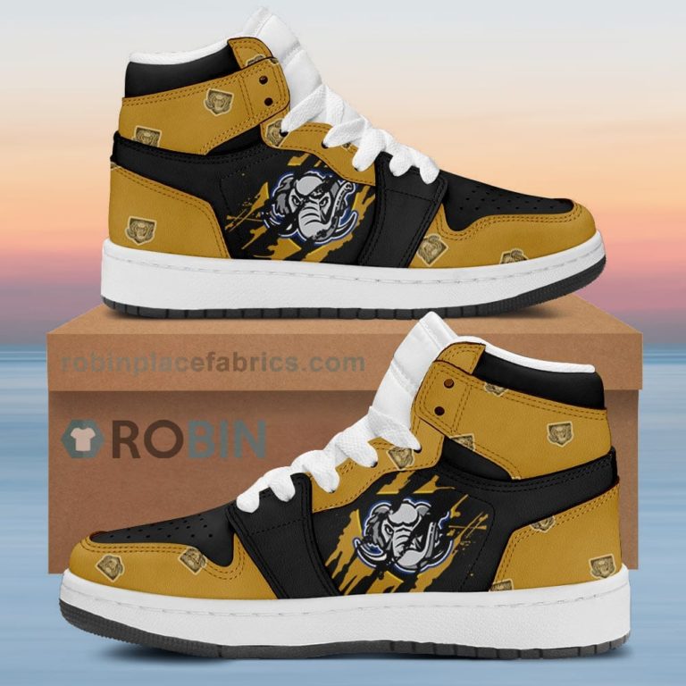 Purdue Fort Wayne Mastodons Air Sneakers 1 – Scrath Style NCAA AJ1 Sneakers