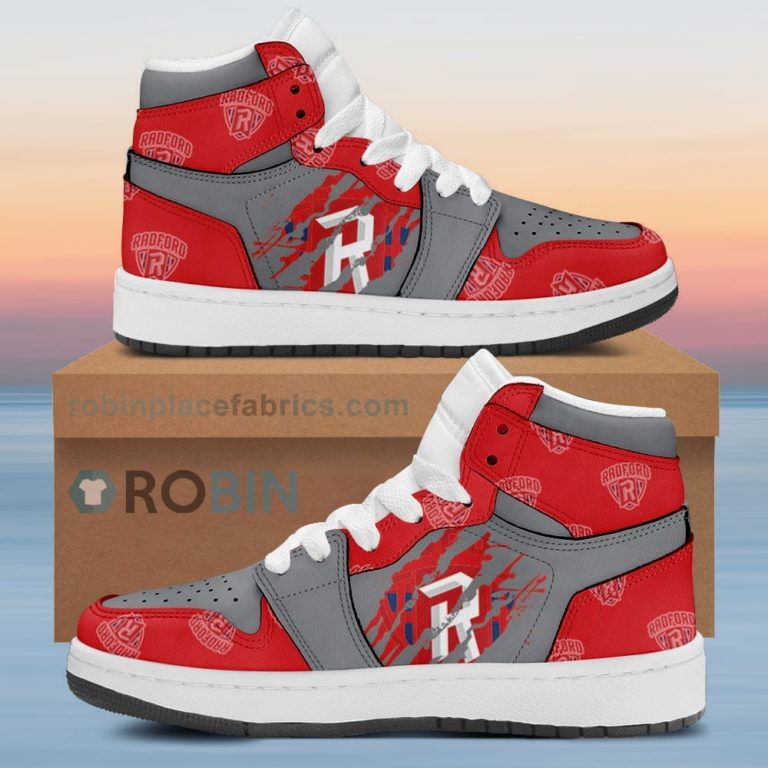 Radford Highlanders Air Sneakers 1 – Scrath Style NCAA AJ1 Sneakers
