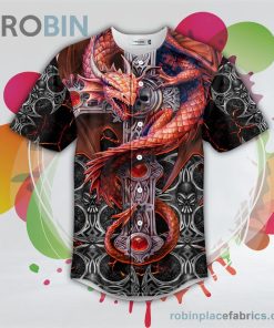 red dragon gothic tarot skull baseball jersey rb6961115 yOfZy