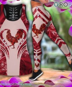 Rooster #4 Tank Top Legging Set Rooster #4 Tank Top Legging Set