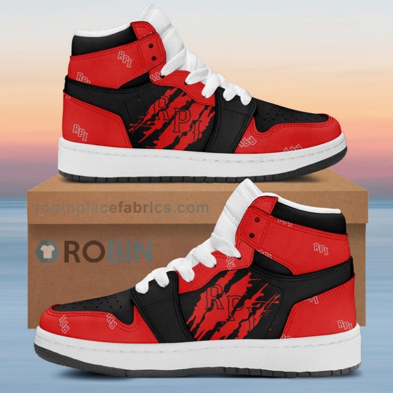 RPI Engineers Air Sneakers 1 – Scrath Style NCAA AJ1 Sneakers