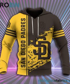 san diego padres all over print 3d hoodie quarter style mlb 14 uCzXa