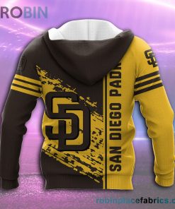 San Diego Padres All Over Print 3D Hoodie Quarter Style – MLB