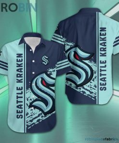 Seattle Kraken – NHL Short Sleeve Button Down Hawaiian Shirt