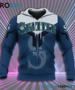 seattle mariners all over print 3d hoodie drinking style mlb 11 VDwdE