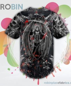 sexy angel of death skull baseball jersey rb2221189 irJp1