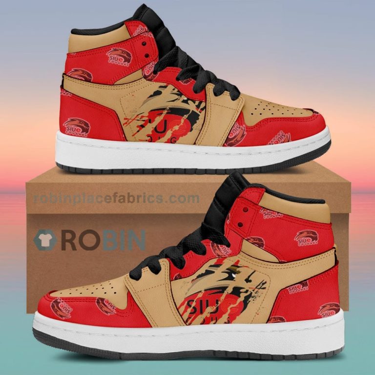 SIU Edwardsville Cougars Air Sneakers 1 – Scrath Style NCAA AJ1 Sneakers