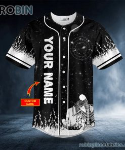 skull couple love story skull custom baseball jersey 221 PgY21