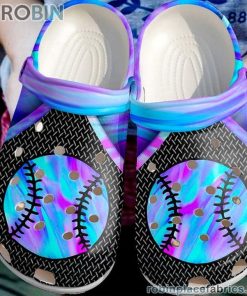 Softball Color Mix RBPL22 Crocs Crocband Clog 3D Crocs Print Full