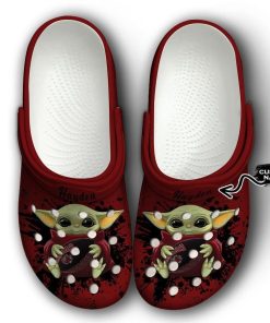 South Carolina Gamecocks Baby Yoda Crocs Clog Shoes