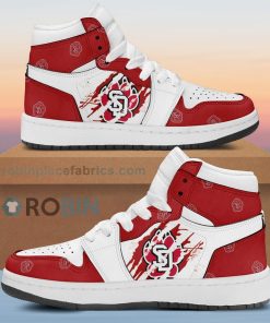 South Dakota Coyotes Air Sneakers 1 – Scrath Style NCAA AJ1 Sneakers South Dakota Coyotes Air Sneakers 1 – Scrath Style NCAA AJ1 Sneakers
