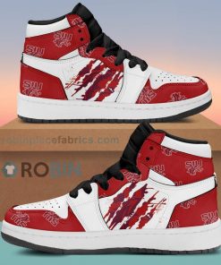 Southern Illinois Salukis Air Sneakers 1 – Scrath Style NCAA AJ1 Sneakers