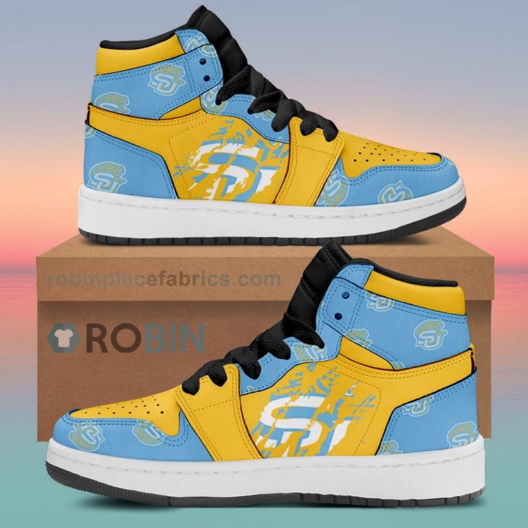 Southern Jaguars Air Sneakers 1 – Scrath Style NCAA AJ1 Sneakers