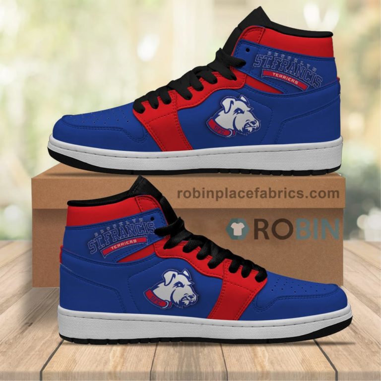 St. Francis Brooklyn Terriers Sneakers Boots – NCAA Air Jordan 1