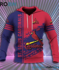 St. Louis Cardinals All Over Print 3D Hoodie Quarter Style – MLB