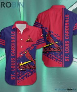 St Louis Cardinals – MLB Short Sleeve Button Down Hawaiian Shirt