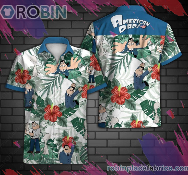 Stan Smith Hawaiian Shirt, Casual Short Sleeve Shirt