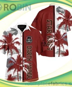 Star War 3D Short Sleeve Button Down Hawaiian Shirt