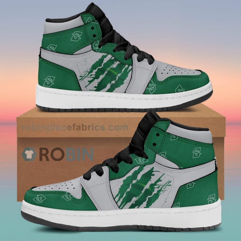 Stetson Hatters Air Sneakers 1 – Scrath Style NCAA AJ1 Sneakers
