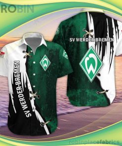 SV Werder Bremen Short Sleeve Button Down Hawaiian Shirt
