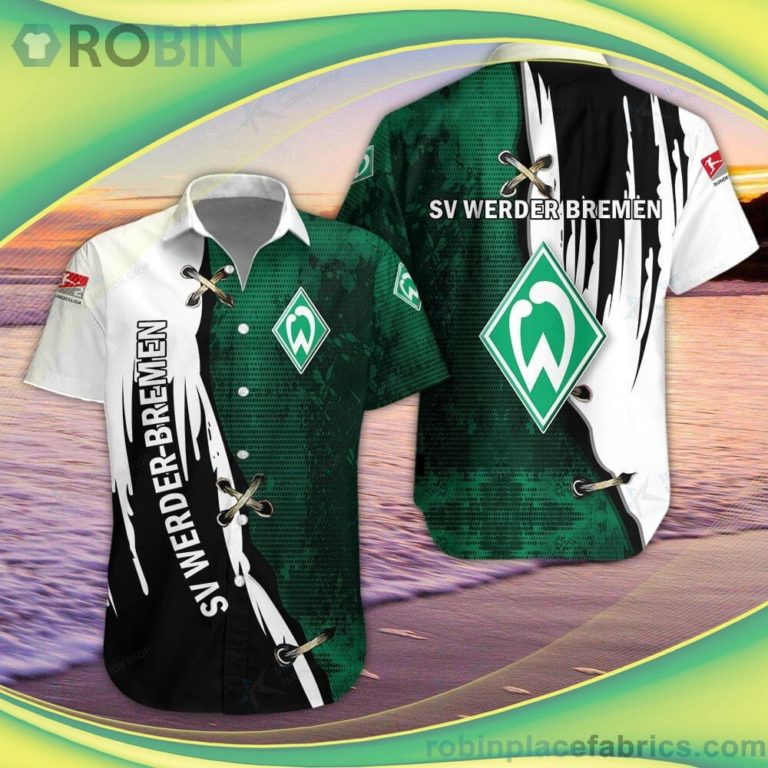 SV Werder Bremen Short Sleeve Button Down Hawaiian Shirt