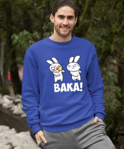 sweatshirt anime baka BLE6Q