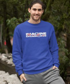 Imagine Dragons Exclusive Warp Hands Black Shirt