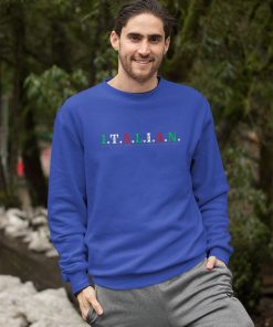 sweatshirt italian flag colors intelligent tough ambitious lovable Qk2Mt