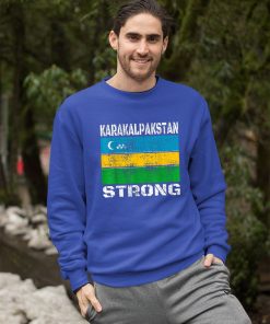 sweatshirt karakalpakstan flag uzbekistan t9pnX