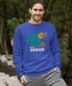 sweatshirt star wars enjoy endor FBNgp