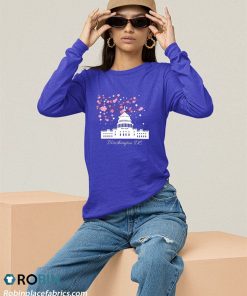sweatshirt washington dc capitol building cherry blossoms gAN6n