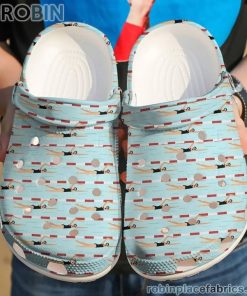 Swimming Girl RBPL22 Crocs Crocband Clog 3D Crocs Print Full