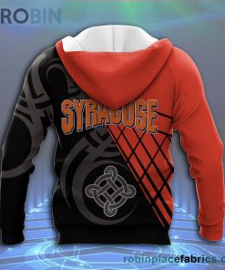 Syracuse Orange All Over Print 3D Hoodie Pattern Celtic – NCAA