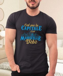 t shirt black cest marseille bC3A9bC3A9 cadeau supporter marseillais QWFsb