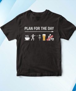 Disc Golf Basket Frisbee Golfing Frolf Coffee Beer Shirt