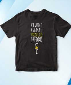 Donna Magliette Divertenti Prosecco. Frasi Simpatiche Alcol E Vino Maglietta Shirt