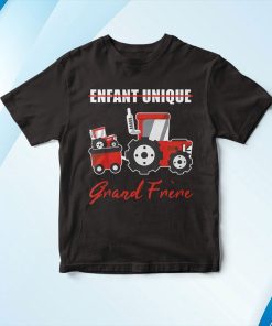 Enfant Tracteur Gar?ons Je Vais ?tre Un Grand Fr?re Shirt