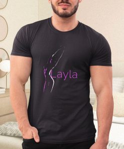 t shirt black funny layla malle outfit sexy fUwqZ