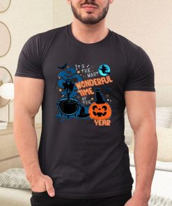 t shirt black halloween its the most wonderful time of the year ZE40P