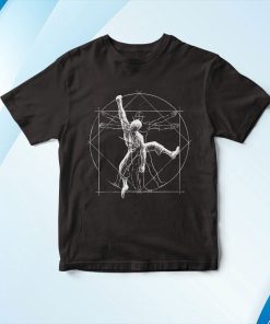 Homme Vitruvien Grimpeur De Blocs Shirt