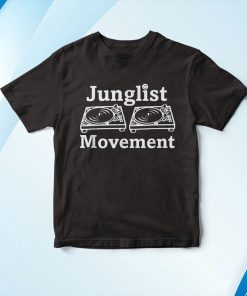Junglist Movement Jungle Drum And Bass Music Design Maglietta Shirt Junglist Movement Jungle Drum And Bass Music Design Maglietta Shirt