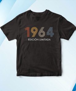 Retro 58 A?os Nacido En 1964 Edici?n Limitada 58 Cumplea?os Camiseta Shirt