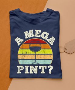 t shirt navy a mega pint TKujz