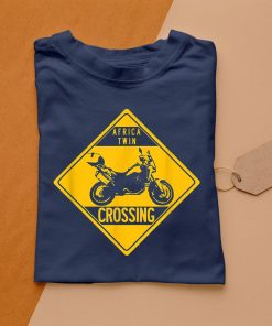 t shirt navy africa twin enduro maglietta Xj16i