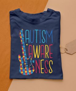 t shirt navy autism awareness support autism l2dK1