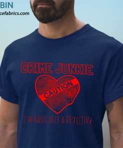 t shirt navy basically a detective true crime shirt podcast junkie lover I6Ymz